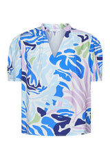 Bluse Girpa in Blue/Multi