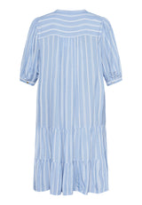 Kleid Ibon in Blue/Cream