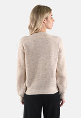 Cardigan Lui in Sand Melange