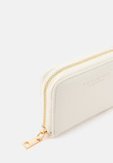 Seidenfelt Ylva – Kompakte Brieftasche in Soft Cream