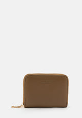 Seidenfelt Ylva – Kompakte Brieftasche in Sweet Caramel