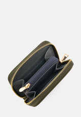 Seidenfelt Ylva – Kompakte Brieftasche in Olive