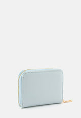 Seidenfelt Ylva – Kompakte Brieftasche in Sea Salt Blue