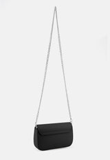 Crossbody-Tasche mit Kette VANJA - Schwarz