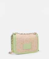 Crossbag Tanhua in Peppermint Green/Gold
