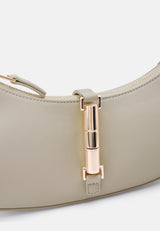 Schultertasche Loviisa East-West in Cool Taupe