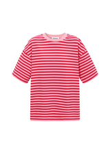 T-Shirt Gestreift Rosa