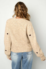 Herzi Cardigan in beige