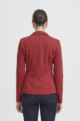 Kate Jersey Blazer in Garnet