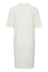 T- Shirtkleid Leila in Cloud Dancer