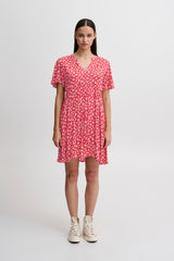 Kleid Marrakech in Raspberry Wine Flower