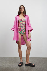 Tunika Foxa Beach in Super Pink