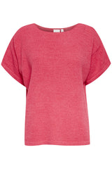 T- Shirt Derle in Carmine