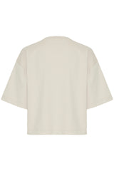 Sweatshirt Ocie in Silver Gray