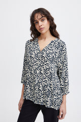 Bluse Marrakech in Total Eclipse Pais
