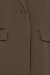 Blazer Fava Long BL in Slate Black Melange
