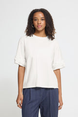 T-Shirt Rosanny in Cloud Dancer