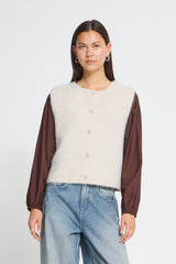 Weste Panora WA in Birch Melange