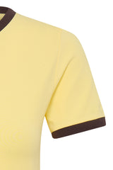 T-Shirt Molly in Pale Banana