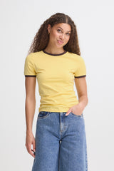T-Shirt Molly in Pale Banana