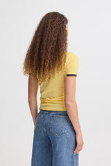 T-Shirt Molly in Pale Banana