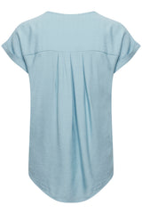 Bluse Hot in Sky Blue