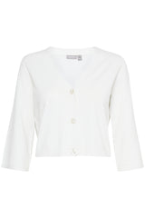 Cardigan Clia in Blanc de Blanc