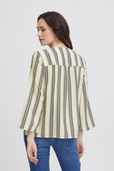 Bluse Ariana in Beige