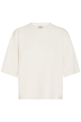 T-Shirt Aurora – Statement Shirt in Weiß
