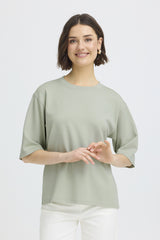 T-Shirt Aurora in Grün