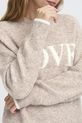 Pullover Florence in Moon Rock