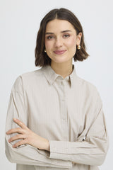Bluse Zane in Braun