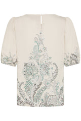 Bluse Adara in SAGE PAISLEY