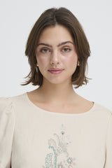 Bluse Adara in SAGE PAISLEY