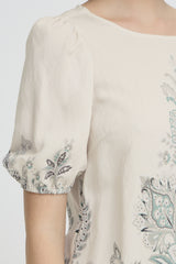 Bluse Adara in SAGE PAISLEY