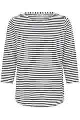 Shirt Jade Tee in Salute Stripe