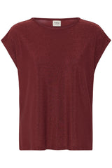T-Shirt Amarissa in Rhythmic Red