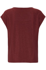 T-Shirt Amarissa in Rhythmic Red