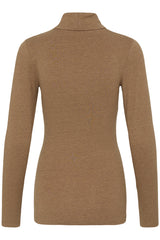 Pullover Pamila Roll Neck in Tiger's Eye Melange