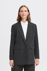 Blazer Danta in Black Melange