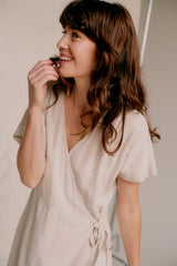 Kleid Johanna in Nature Linen