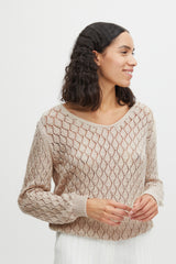 Pullover Naski in Cement
