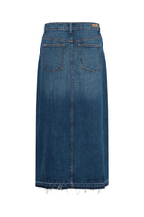 Rock Komma in Mid Blue Denim