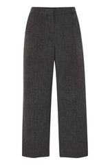 Hose Danta Wide Leg in Black Melange