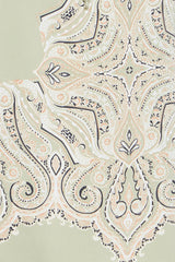 Leicht schimmerndes Paisley-Shirt – Polyester, Modell Jannik