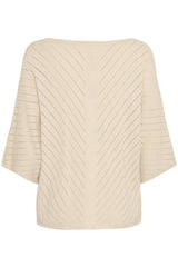 Fledermaus Pullover – Mobbe in Frosted Almond