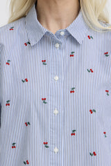 Bluse Fenix mit Kirsche