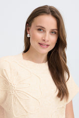 Weste Omea Deco Slipover in Birch Melange