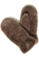 Handschuhe Wolfie Mittens 2 in Walnut