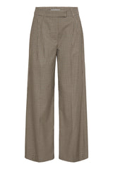 Hose Estolo Pants in Sepia Check